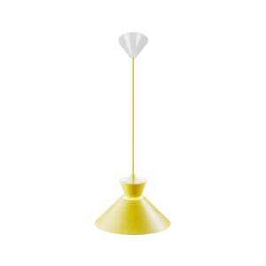 Dial függőlámpa fém ernyővel, sárga, Ø 25 cm