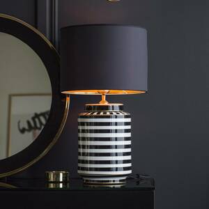 PR Home Gatsby asztali lámpa Ø 30cm kerámia/textil
