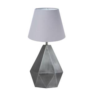 PR Home Trinity asztali lámpa Ø 25 cm ezüst/szürke
