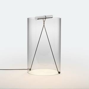 FLOS To-Tie T2 LED asztali lámpa, alumínium