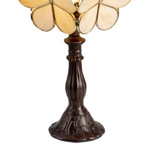 Asztali lámpa 5LL-6095, Tiffany design, bézs