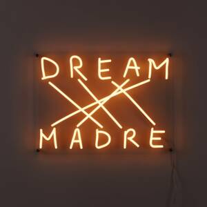 LED dekor fali világítás Dream-Madre, sárga