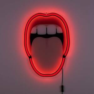 LED dekor fali világítás Tongue, 41x58 cm