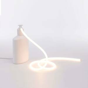 LED dekor asztali lámpa Daily Glow, szappantartó