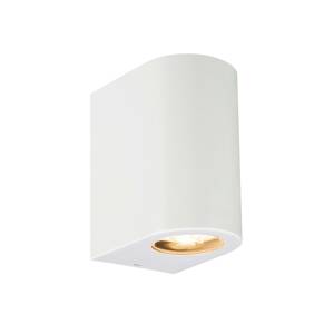 Prios külső fali lámpa Irfan kerek fehér 15,5 cm