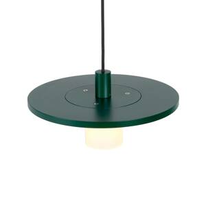 LED külső fali lámpa Montoya, alumínium, zöld
