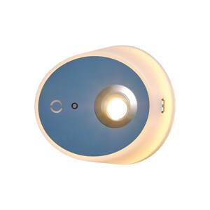 LED fali világítás Zoom, spot, USB-kimenet, kék