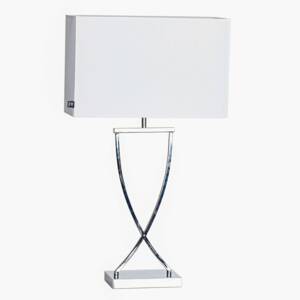 By Rydéns Omega asztali lámpa króm/fehér 69cm