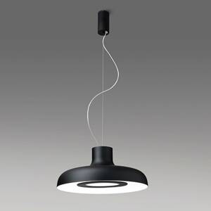 ICONE Duetto LED lógó lámpa 927 Ø35cm fekete/fehér