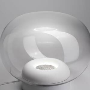 Stilnovo La Mariée LED asztali lámpa átlátsz/fehér