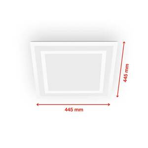 LED panel Framelight remote fehér CCT RGB 45x45cm