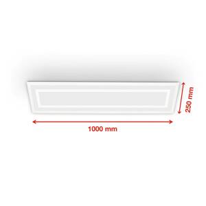 LED panel Framelight remote fehér CCT RGB 100x25cm