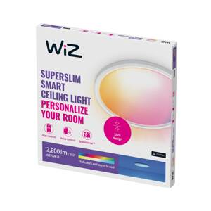 WiZ SuperSlim LED mennyezeti világítás Ø42cm fehér