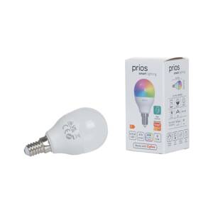 Prios LED-csepplámpa E14 4,9W CCT RGB 2-es készlet