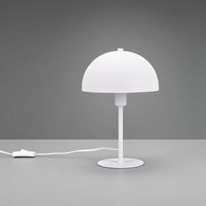Asztali világítás Nola, 30 cm magas, fehér