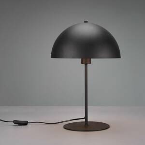 Asztali világítás Nola, 45 cm magas, fekete/arany