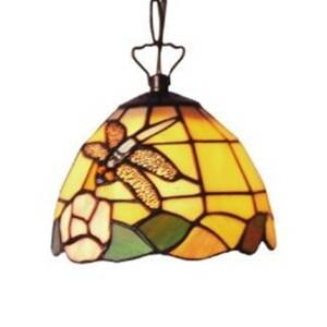 Dekoratív Tiffany stílusú függő lámpa LIBELLE