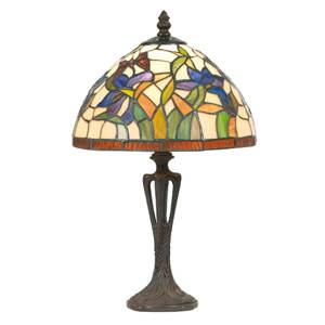 Asztali lámpa Elanda Tiffany stílusban, 40 cm