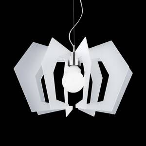 Innovatív formatervezett függő lámpa Spider, fehér