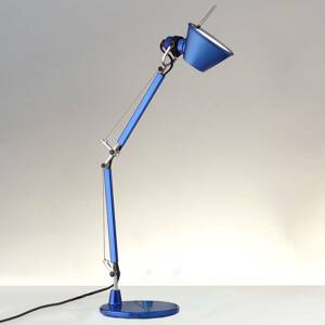 Artemide Tolomeo Micro asztali lámpa, kék-metál