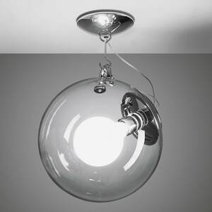 Artemide Miconos üveg mennyezeti lámpa krómban