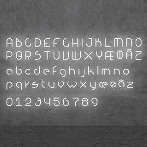 Artemide Alphabet of Light Wand nagy O betű