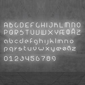 Artemide Alphabet of Light Wand kis r betű