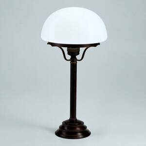 Frank asztali lámpa antik-rusztikus megjelenéssel