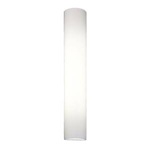 BANKAMP Cromo LED falilámpa üvegből, magasság 40cm