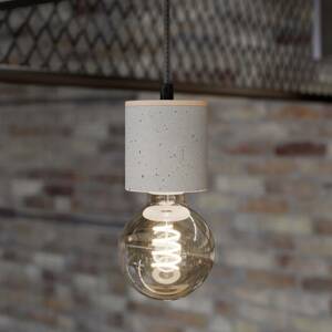 Envolight Jasper függő lámpa, tölgy/beton 1 izzós
