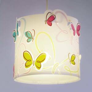 Tavaszi hangulatú függő lámpa Butterfly
