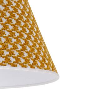 Sofia lámpaernyő 21cm, tyúklábmintás sárga