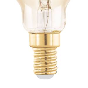 LED lámpa E14 4W P45 2,000K izzószál borostyán színű, fényerőszabályozható