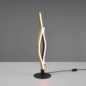 Blaze LED asztali lámpa, CCT, érzékelős dimmer, sárgaréz