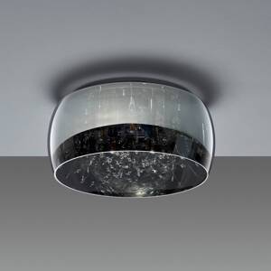 Crystel mennyezeti lámpa üvegből, króm, Ø 50 cm