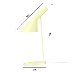 Louis Poulsen AJ Mini dizájner asztali lámpa sárga