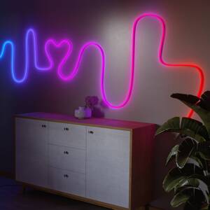 LED-Strip Neon, WLAN, kültéri IP44 RGB zenei üzemmód 5m