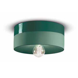 Mennyezeti lámpa PI kerámia fényes/matt Ø 25 cm zöld