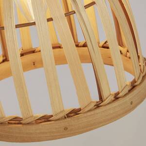 X Malaga asztali lámpa, bambusz