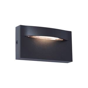 LED-es kültéri fali lámpa Vita, sötétszürke, 13,7 x 7,5 cm