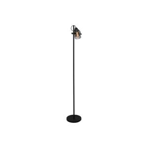 Fumoso állólámpa, magasság 143 cm, fekete/füstszürke