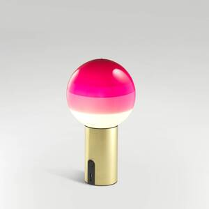 MARSET Dipping Light akkus asztali rózsaszín/réz