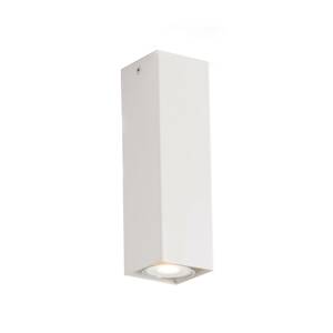 Fluke beépíthető lámpa szögletes 20 cm magas fehér