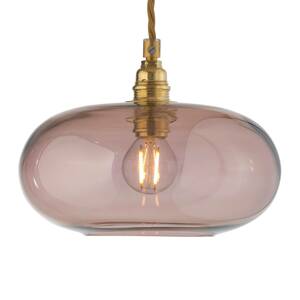 EBB & FLOW Horizon függő lámpa rozé-barna Ø 21 cm