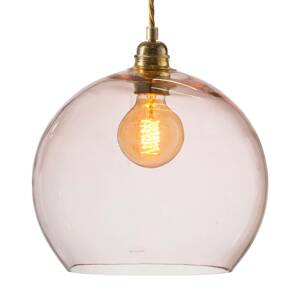 EBB & FLOW Rowan függő lámpa rozé-arany Ø 28 cm