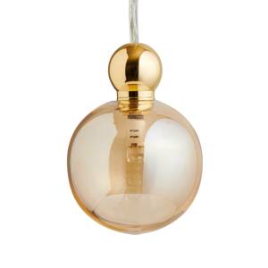 EBB & FLOW Uva M függő lámpa gömb arany arany-füst