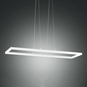 LED függő lámpa Bard, 92x32 cm fehér