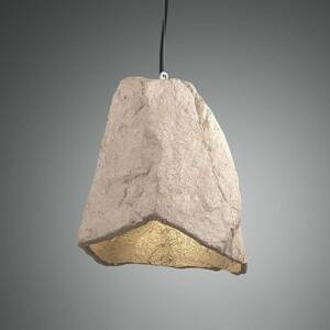 Rock függő lámpa kő megjelenéssel