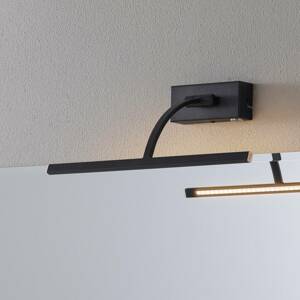 LED fali lámpa Matisse, szélesség 34 cm, fekete