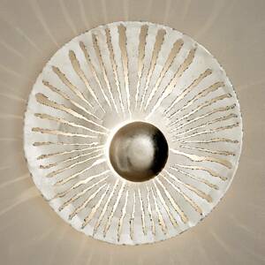 Pietro LED fali lámpa, kerek forma, ezüst